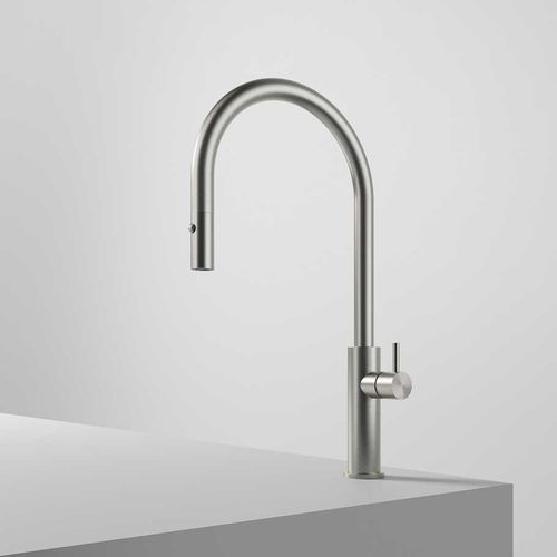 Aufsatz-Einhebelmischer - FKM32 - hotbath - Edelstahl / für Küche / 1-Loch
