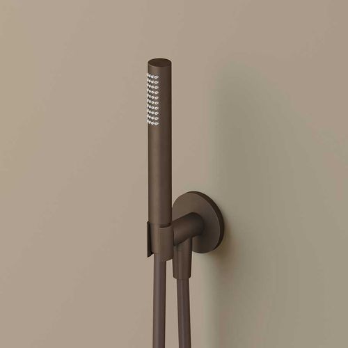 Wandmontiertes Duschsystem - M445 - hotbath - Industriestil / mit Handbrause