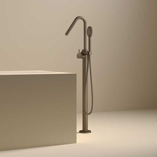Metallwannenset - GY177R - hotbath - bodenstehend / modern / 1-Loch