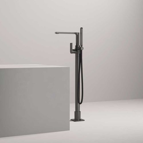 Einhebelmischer für Badewanne - GL077 - hotbath - bodenstehend / Messing / für Badezimmer