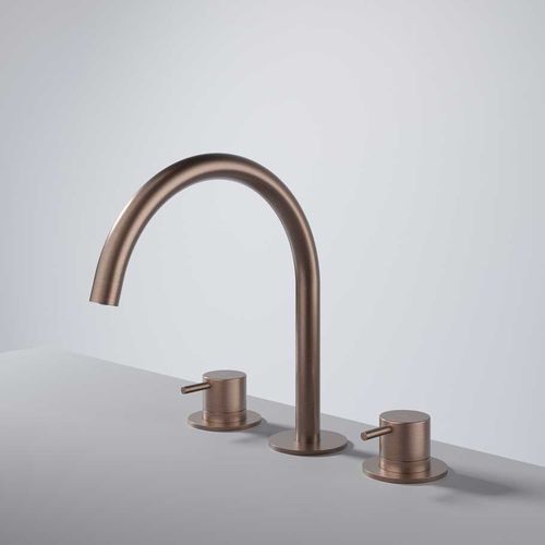 Zweigriffmischer für Waschtisch - CB033 - hotbath - Aufsatz / Messing / für Badezimmer