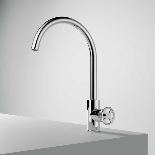 Aufsatz-Einhebelmischer - CW040 - hotbath - Metall / für Küche / 1-Loch