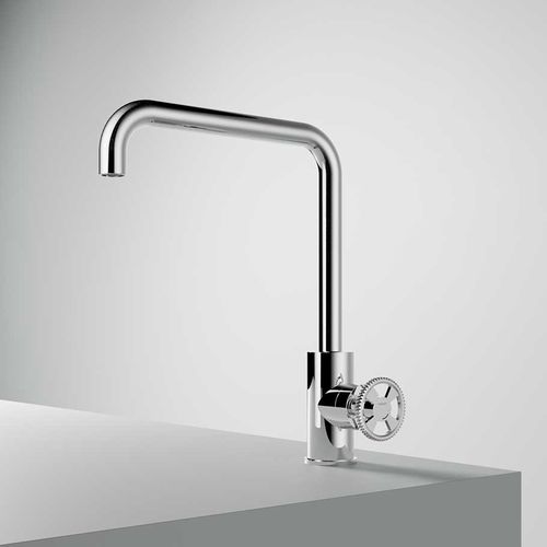 Aufsatz-Einhebelmischer - CW041 - hotbath - Metall / für Küche / 1-Loch