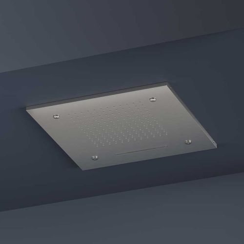 Duschkopf für Deckeneinbau - M145 - hotbath - quadratisch / Regenstrahl / Wasserfall