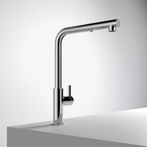 Aufsatz-Einhebelmischer - AC042 - hotbath - Messing / für Küche / 1-Loch