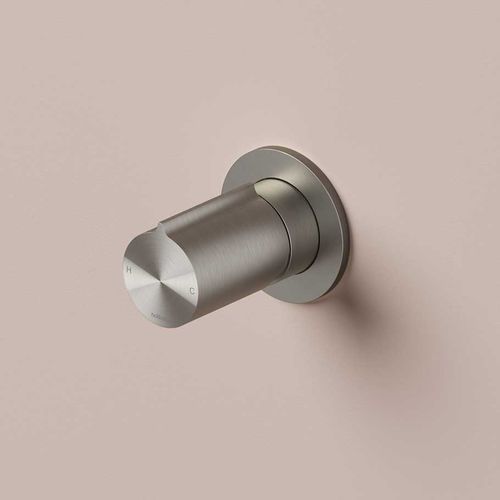 Einhebelmischer für Duschen - GT131 - hotbath - Einbau / gebürsteter Edelstahl / für Badezimmer