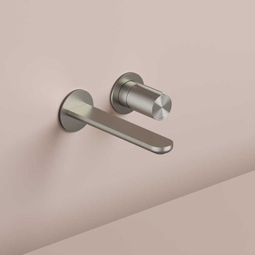 Einhebelmischer für Waschtisch - GT105 - hotbath - Einbau / gebürsteter Edelstahl / für den Innenraum