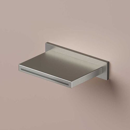 Metall-Wanneneinlauf - AR160 - hotbath - wandmontiert / silberfarben