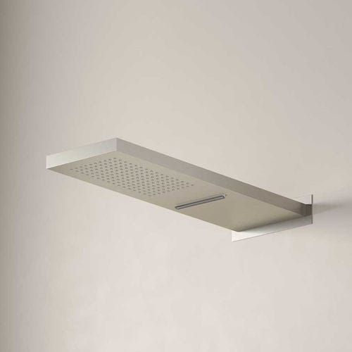 Wandmontierter Duschkopf - AR193 - hotbath - rechteckig / mit festem Brausekopf / Wasserfall