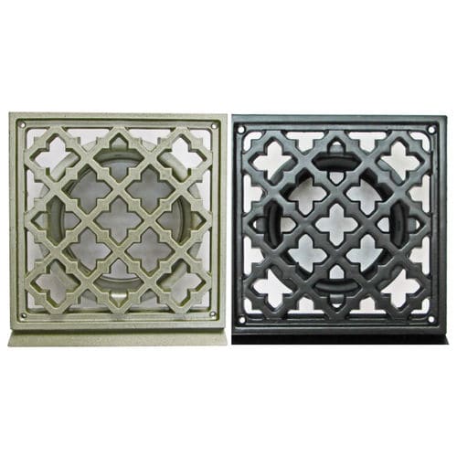 Aluminium-Lüftungsgitter - LMB - Paneir Ventilation - quadratisch / für Privatgebrauch / für Zuluft und Abluft