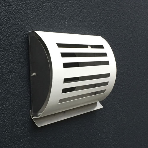 Edelstahl-Lüftungsgitter - PREMIUM LINE - DELTA - Paneir Ventilation - rechteckig / zur Außenaufstellung / für Privatgebrauch