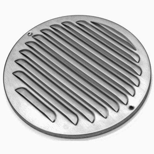 Edelstahl-Lüftungsgitter - FS - Paneir Ventilation - rund