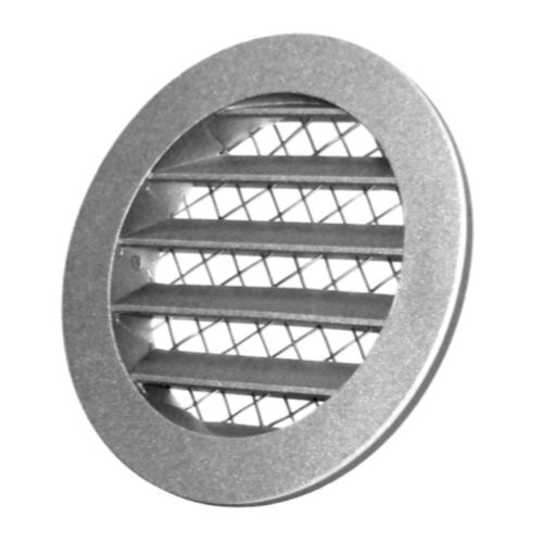 Aluminium-Lüftungsgitter - AVL - Paneir Ventilation - rund / für Privatgebrauch / weiß
