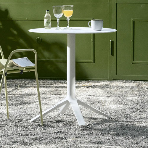 Moderner Bistrotisch - Eex - TOOU - Holz / Polypropylen / Gestell aus Metall