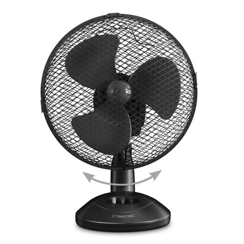 Tischventilator - TVE 8 - Trotec - Wohnbereich / für den Innenraum / Metall