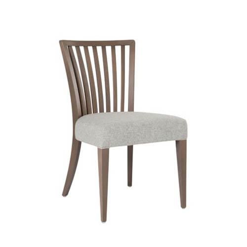Moderner Stuhl - ABBY STRIPES SE03 - New Life Contract - für den Innenraum / Stoff / Gestell aus Holz