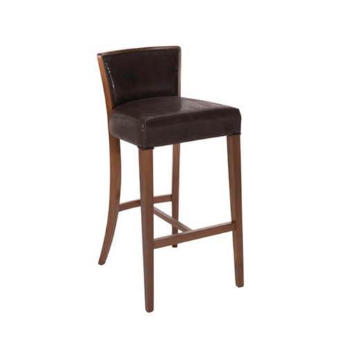 Moderner Barstuhl - ABBY SOFT SG01 - New Life Contract - für den Innenraum / Holz / Polster