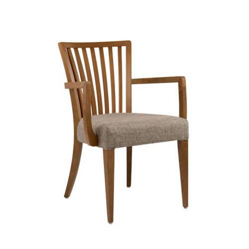 Moderner Stuhl - ABBY STRIPES SB03 - New Life Contract - für den Innenraum / Stoff / Gestell aus Holz