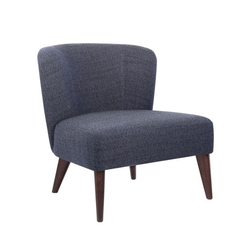 Moderner Sessel - BARBARA PL01 - New Life Contract - Stoff / Leder / mit Greenguard®-Ökolabel