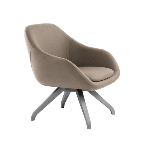 Moderner Sessel - ALISHA PL01  - New Life Contract - Stoff / Buche / Sperrholz