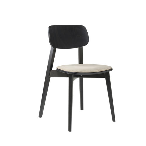Moderner Stuhl - HELLEN OVAL ONE SE02 - New Life Contract - für den Innenraum / Stoff / Leder
