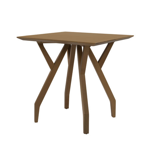 Moderner Tisch - MARTINO TV01 - New Life Contract - Massivholz / Gestell aus Massivholz / quadratisch