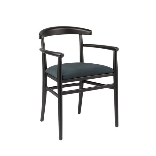 Moderner Sessel - GRACE SB01 - New Life Contract - Leder / Stoff / Massivholz