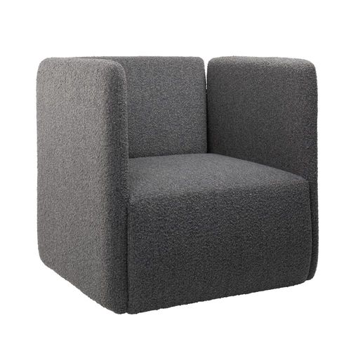 Moderner Sessel - AND PLQ01S - New Life Contract - Stoff / Holz / quadratisch