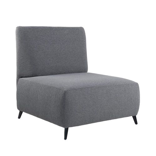 Moderner Sessel - SLQG01S - SLQM02S - New Life Contract - Leder / Stoff / Massivholz