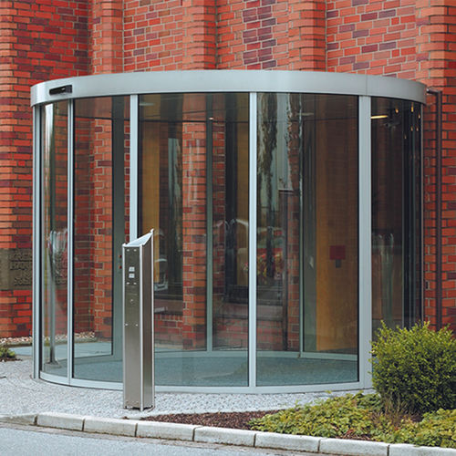 Eingangstür - CMR  - Gretsch-Unitas - Metall / Schiebe / Glas
