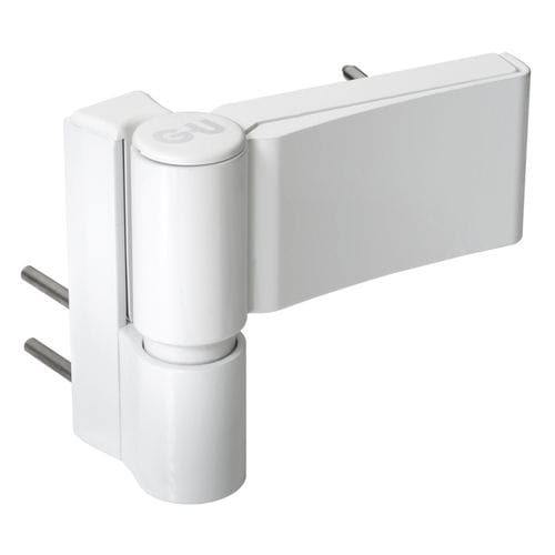 Türscharnier - G 810 F 100 - Gretsch-Unitas - Edelstahl / Aluminium / weiß