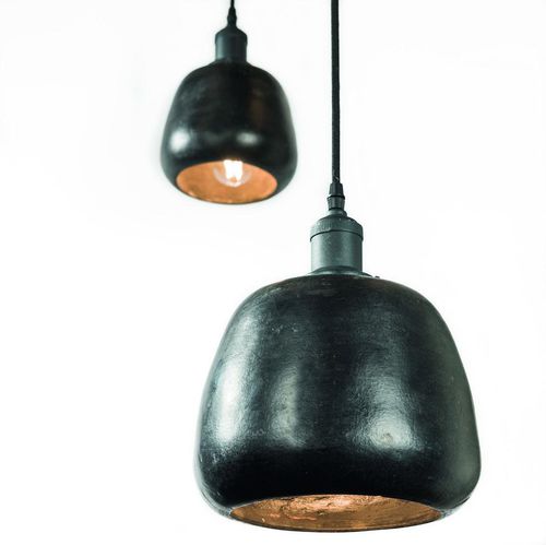 Hängelampe - MINNY LARGE - GOMMAIRE - Terrakotta / modern / mit Kabel