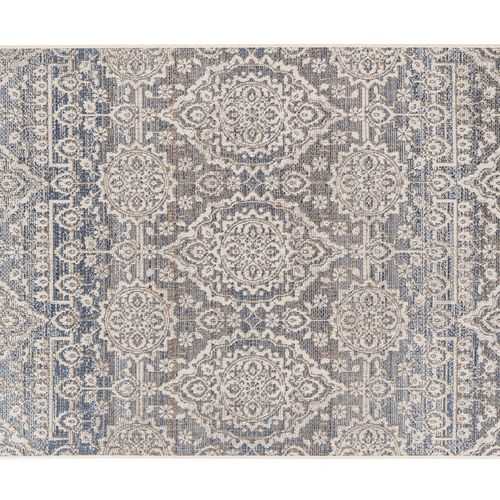 Moderner Teppich - TIVOLI  - Roolf Living - Arabesken / rechteckig / blau