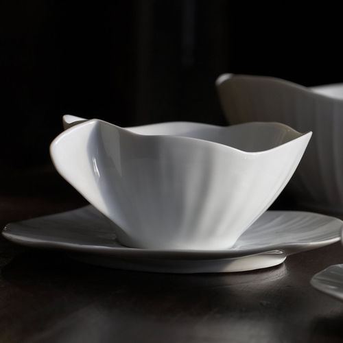 Limoges-Porzellan-Kaffeetasse - CLASSIQUE LOTUS - Jacques Pergay - für Restaurants