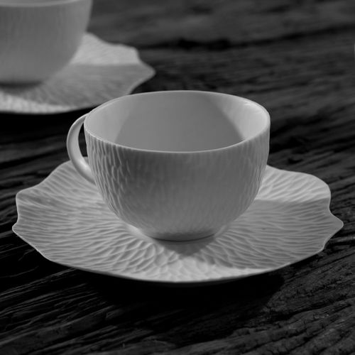 Limoges-Porzellan-Kaffeetasse - SMOCK - Jacques Pergay - für Restaurants
