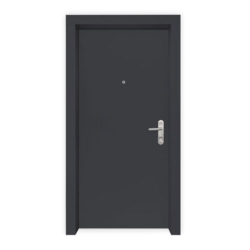 Eingangstür - CLASSIC - REMO Security Doors - galvanisiertem Stahl / einflügelig / ohne Verglasung