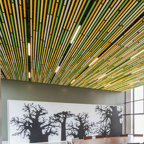Metallzwischendecke - EXTRUDED PROFILE ROUND - Tacer Ltd. - Lamellen / Dekor