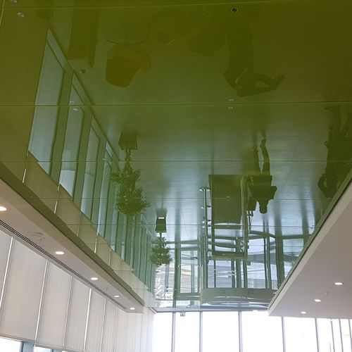 Glaszwischendecke - VITREOUS GLASS CEILING - Tacer Ltd. - Platten / Dekor