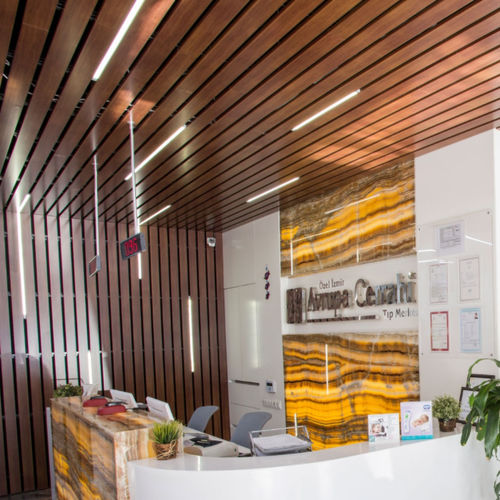 Abgehängte Decke / Metall - 15X80 METAL BAFFLE - Tacer Ltd. - Lamellen