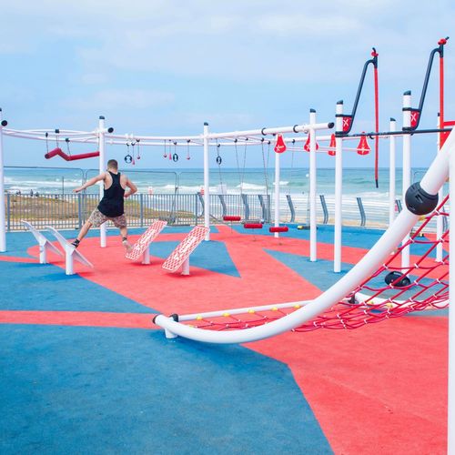Trimm-Dich-Pfad / für Gewerbegebrauch - X-TREME NINJA - Greenfields Outdoor Fitness