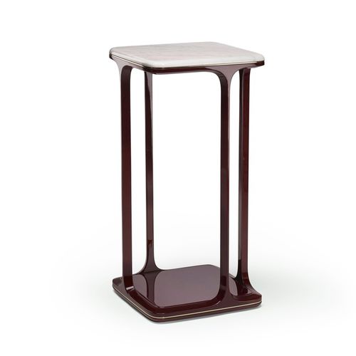 Moderner Beistelltisch - HERACLES - Sé collections - Holz / Marmor / quadratisch