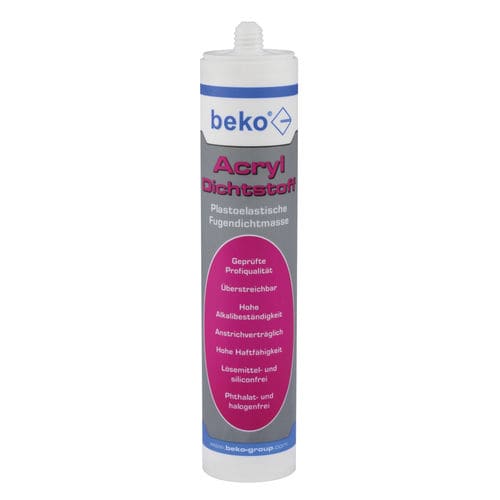 Elastische Dichtungsmasse - Beko Group Ltd - auf Acrylharzbasis
