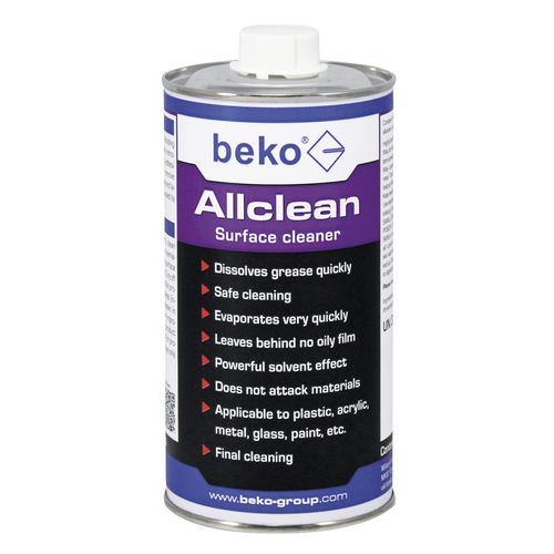 Gestrichenes Abbeizmittel - ALLCLEAN - Beko Group Ltd - für Metall / für Kunststoff / für Glas