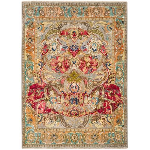 Traditioneller Teppich - SKULL  - Knots rugs - Blumenmotive / Wolle / Seide