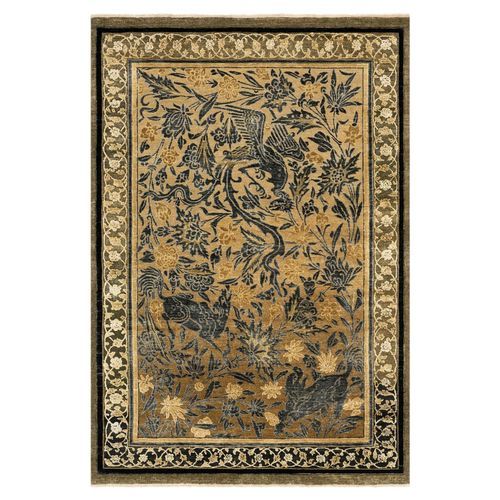 Moderner Teppich - PHOENIX  - Knots rugs - Blumenmotive / Wolle / Seide