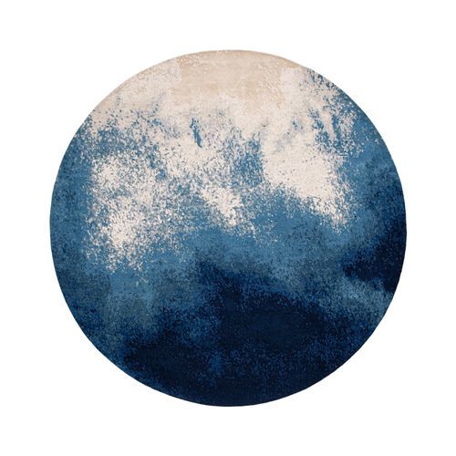 Moderner Teppich - OCEAN  - Knots rugs - Motiv / Seide / Tibetanische Wolle
