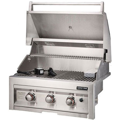 Gas-Gartengrill - SUN3B - SUNSTONE - Elektro / freistehend / Edelstahl