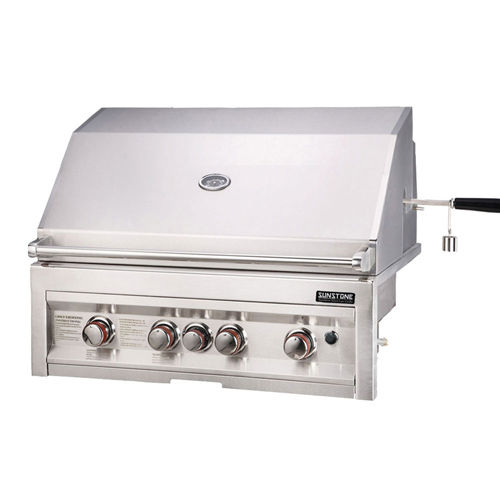 Gas-Gartengrill - SUN5B-IR - SUNSTONE - Elektro / freistehend / Edelstahl