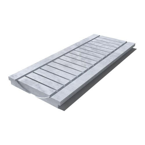 Abflussrinnen-Gitter / Marmor - Profile B - Poolstones - für Pool