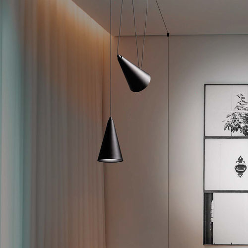 Hängelampe - CONE - cattaneo - Aluminium / Bronze / modern